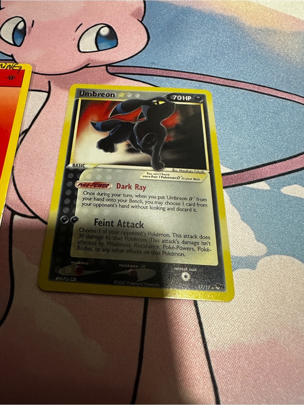 Pokemon Umbreon Pop 5 Gold Star (Unofficial Fanmade)